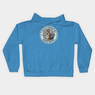 I Have Wound My Honey Bunny with Rabbit Photography Kids Hoodie